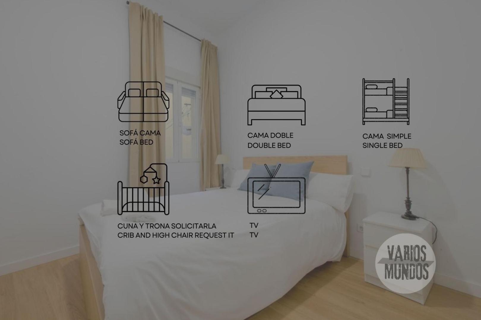 Acogedor Apt Para 5Pax En El Corazon De Chamberi Madrid Eksteriør billede