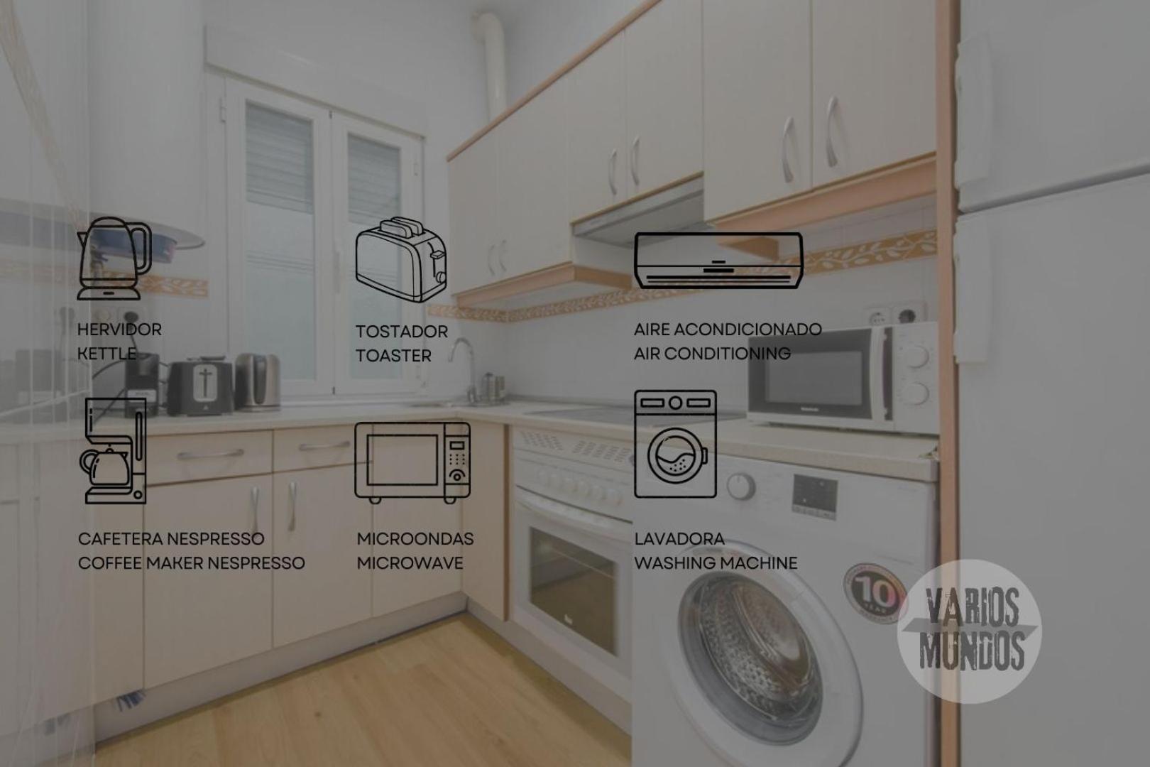Acogedor Apt Para 5Pax En El Corazon De Chamberi Madrid Eksteriør billede